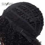 Short Nautral Wave Curly Wigs Brazilian