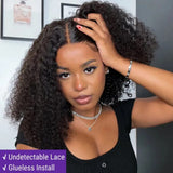 12 inch Jeniffer T part Curly Wig