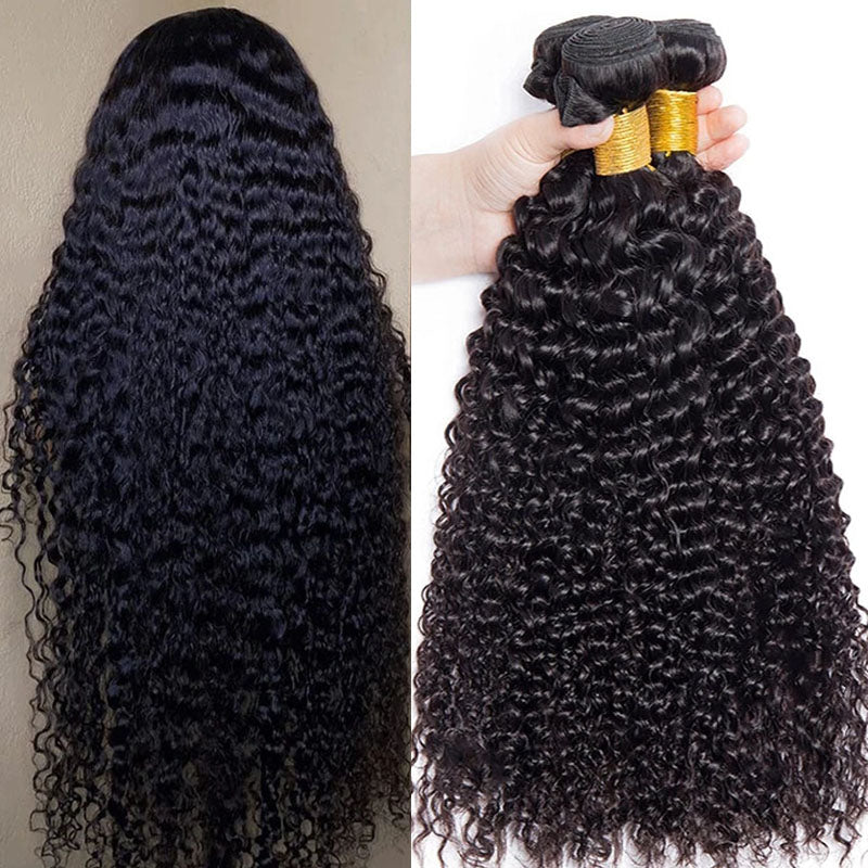 Grade 12 A kinky curly hair bundles