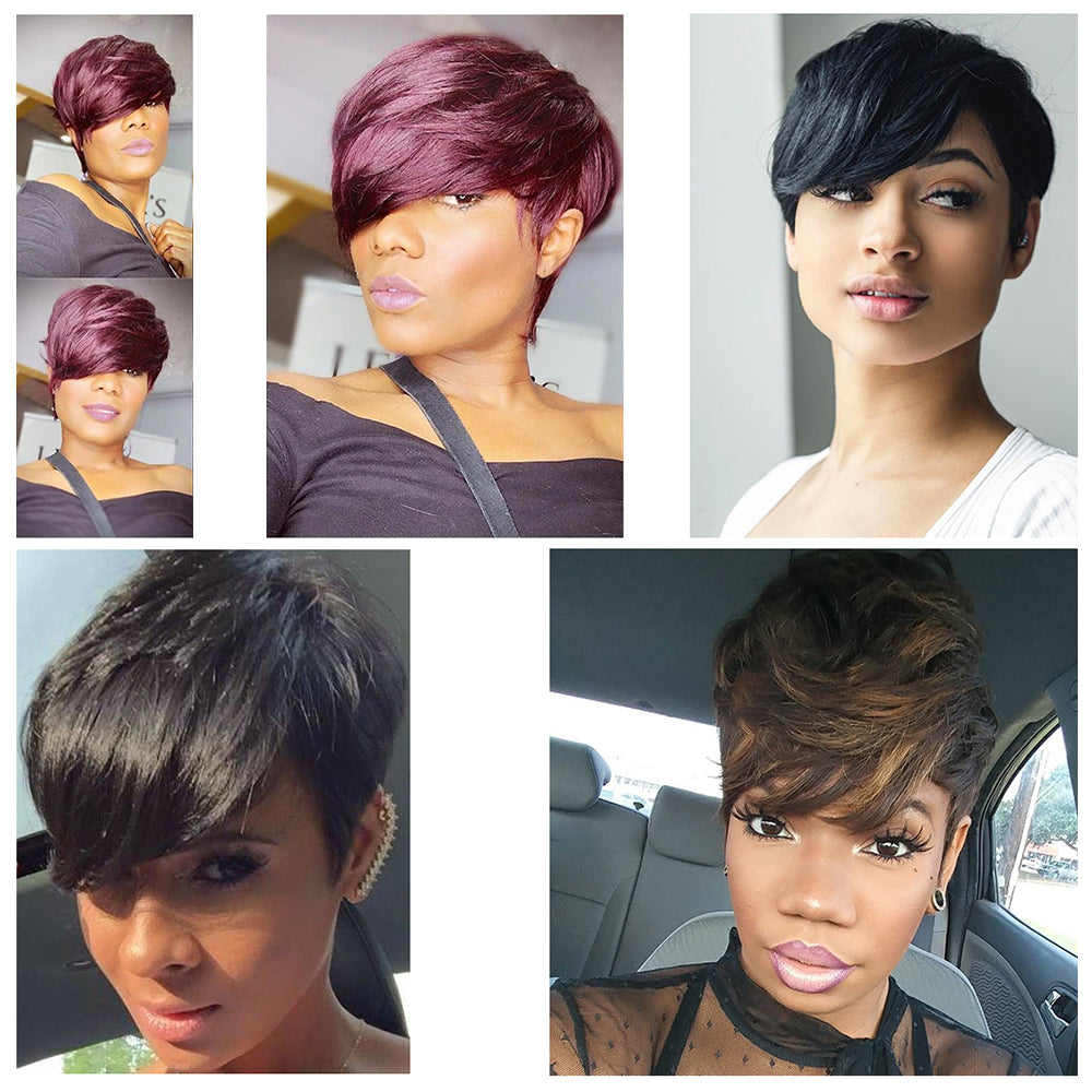 Rihanna Pixie Cut wig