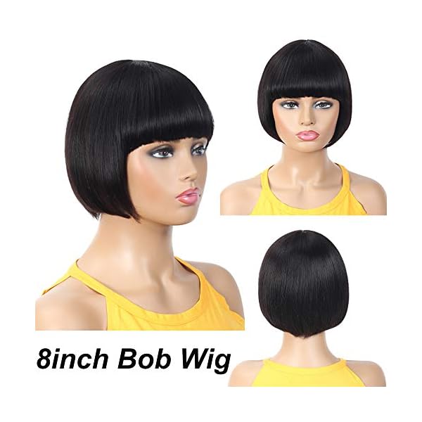 8 inch Fringe Bob