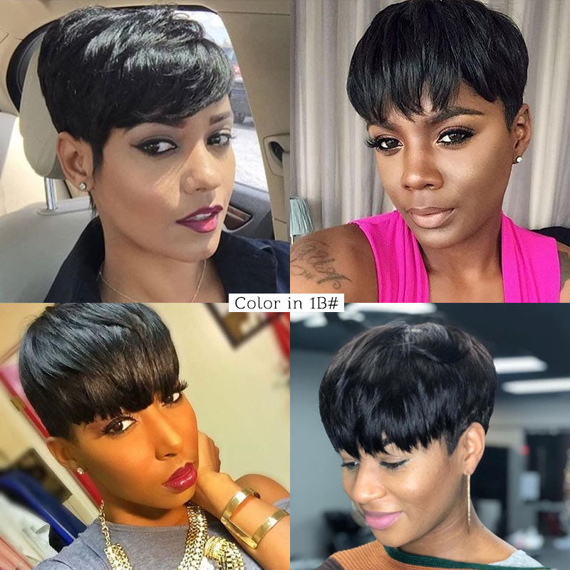 Rihanna Pixie Cut wig