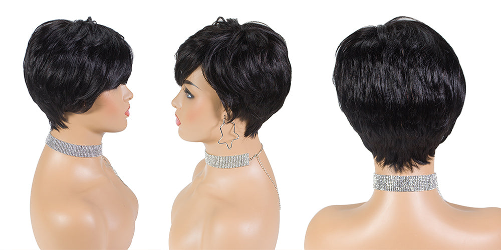 Rihanna Pixie Cut wig