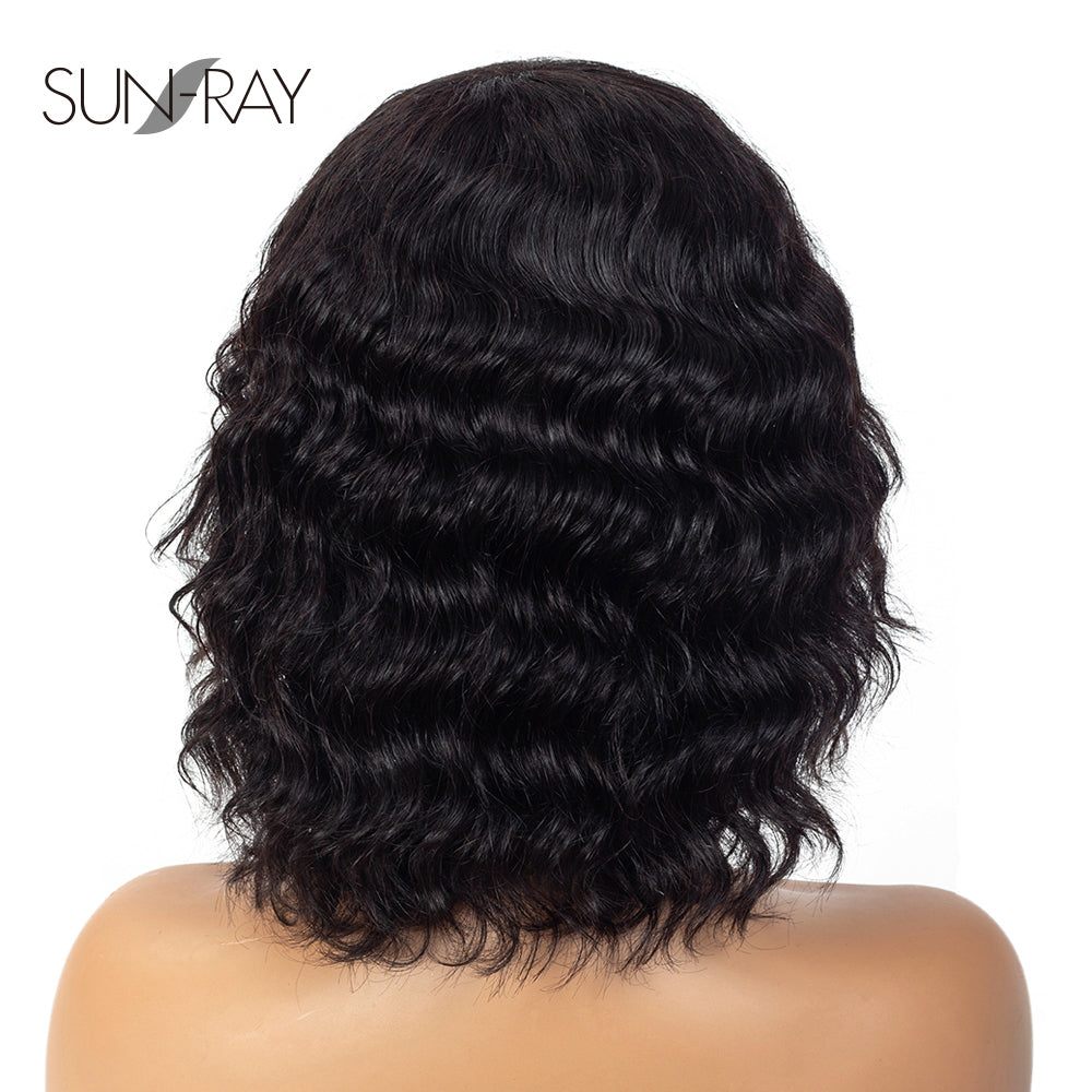 Natural wavy curly Wig