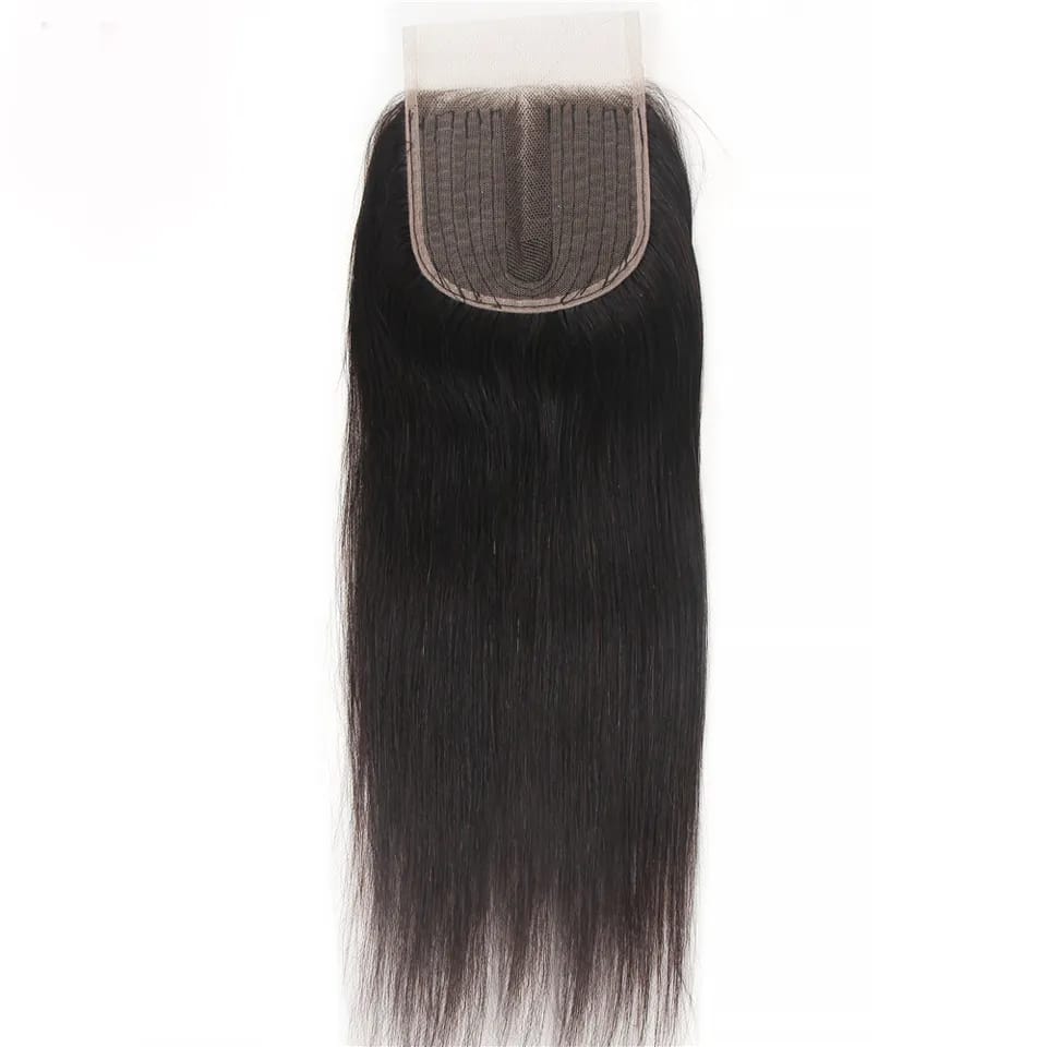 Brazilian hair Middle part Closure