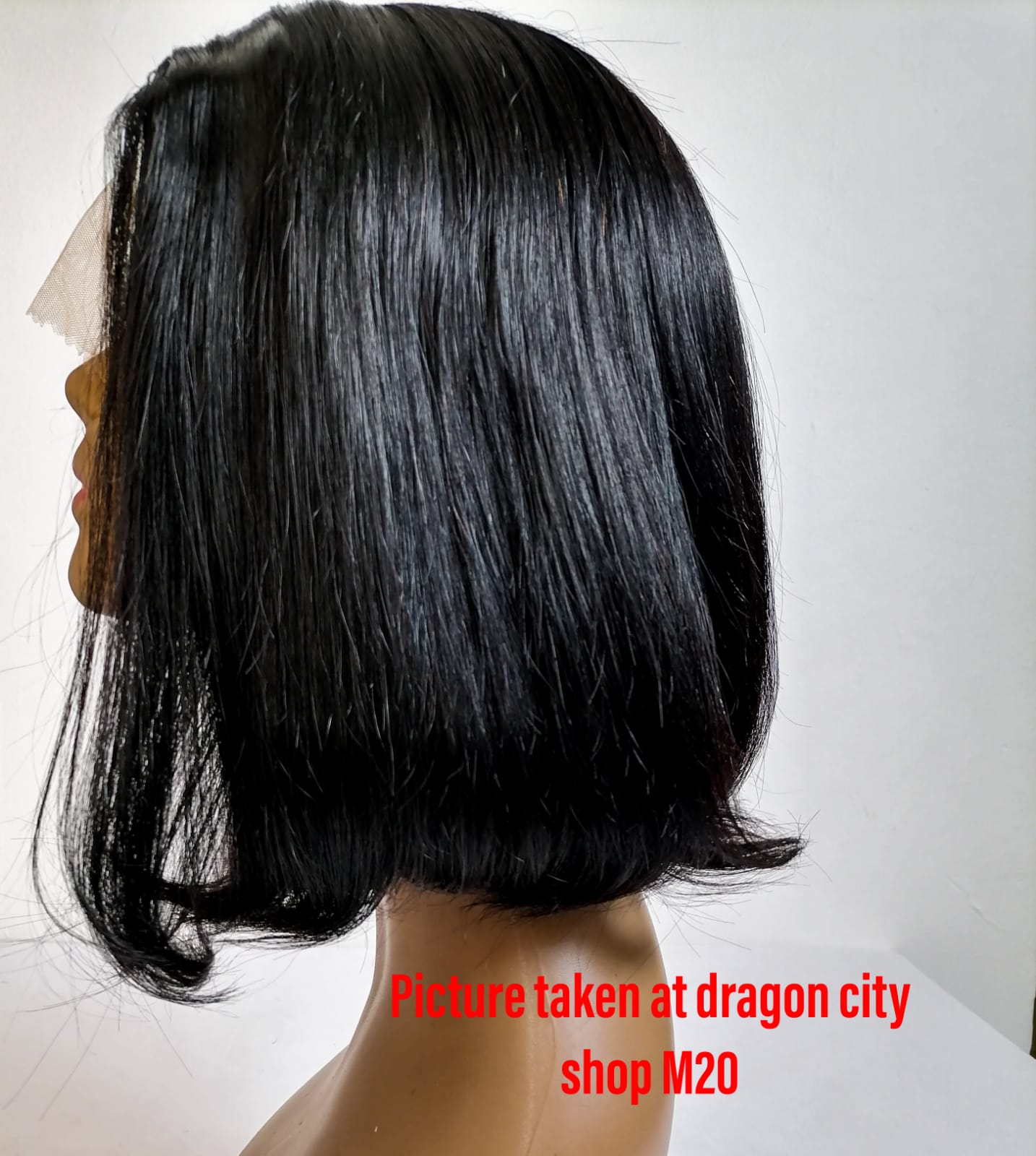 T-part 12 inch Natural Bob Wig