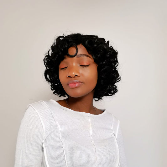 Synthetic Fringe Curly Wig (Copy)